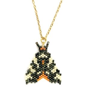 Small Tiger Moth Necklace